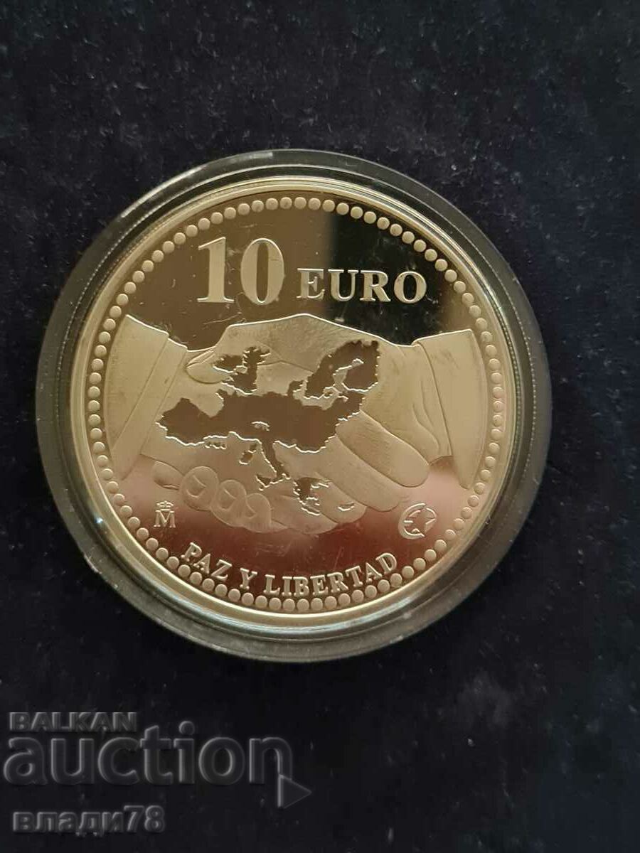 Silver coin 10 euro 2005