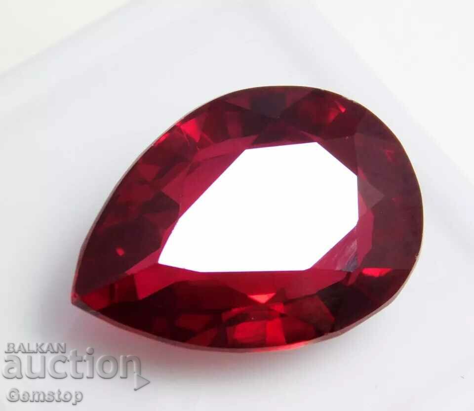 BZC! 17,85 ct pere rubin natural certificat.VGTL de la 1!