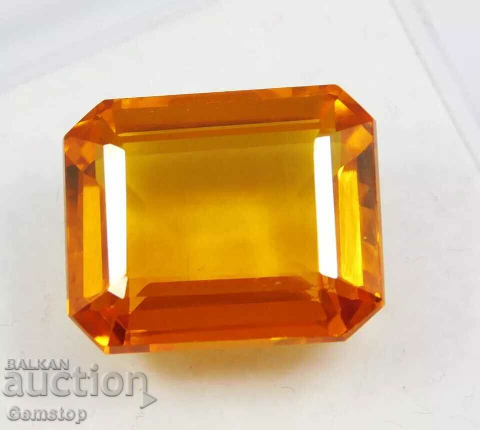 BZC! 13,50 ct safir natural smarald certificat VGTL de 1 st!