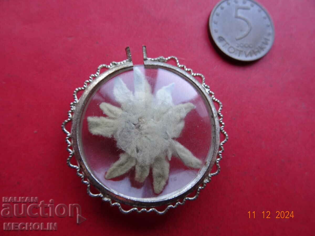 COLLECTIBLE OLD edelweiss 2 locket pendant with price 22.00 BGN | € 11.25 COLLECTIBLE OLD edelweiss 2 locket pendant with price 22.00 BGN | € 11.25