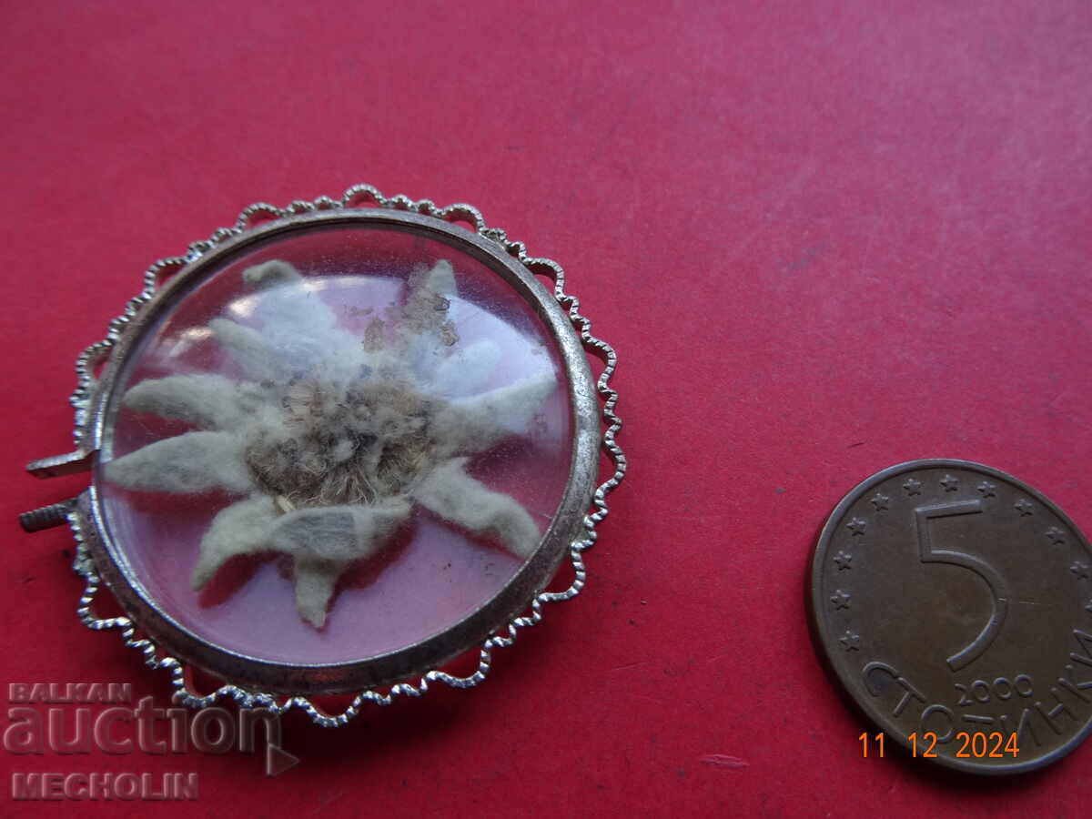 COLLECTIBLE OLD edelweiss 2 locket pendant - 7 COLLECTIBLE OLD edelweiss 2 locket pendant - 7