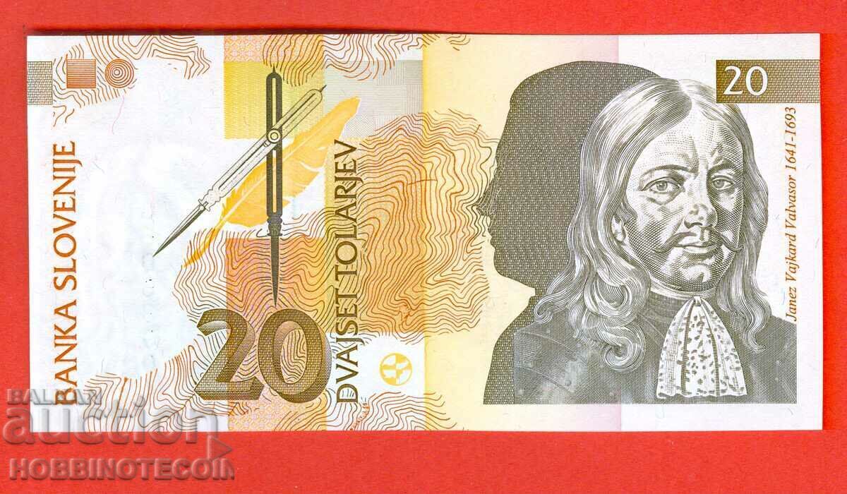 SLOVENIA SLOVENIA 20 Tolar issue issue 1992 NEW UNC with price € 3.49 | 6.83 BGN