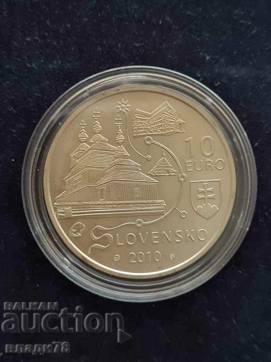 Moneda de argint 10 euro 2010