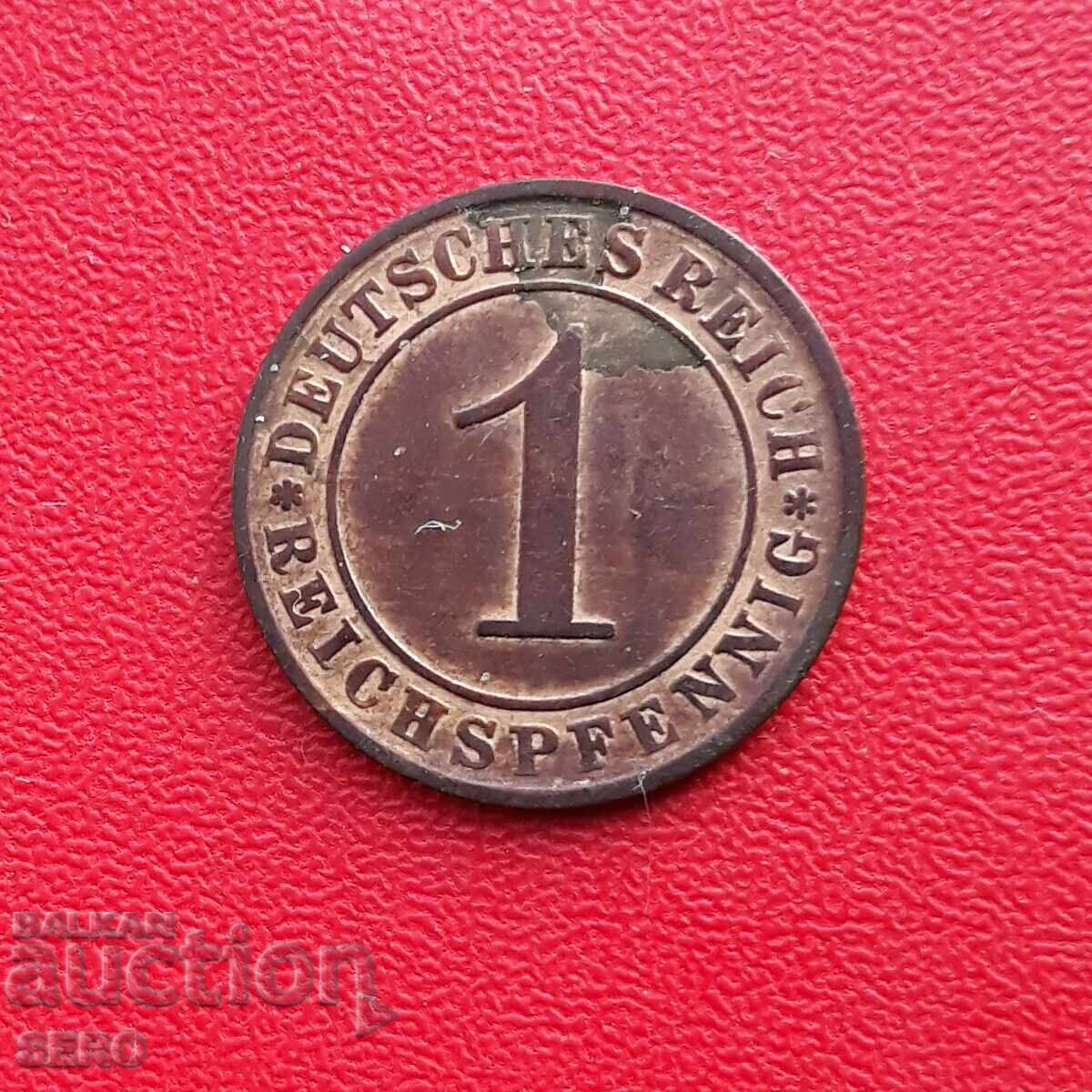 Germania-1 pfennig 1925 A-Berlin