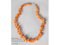 Old Necklace made of natural coral coral jewelry jewelry