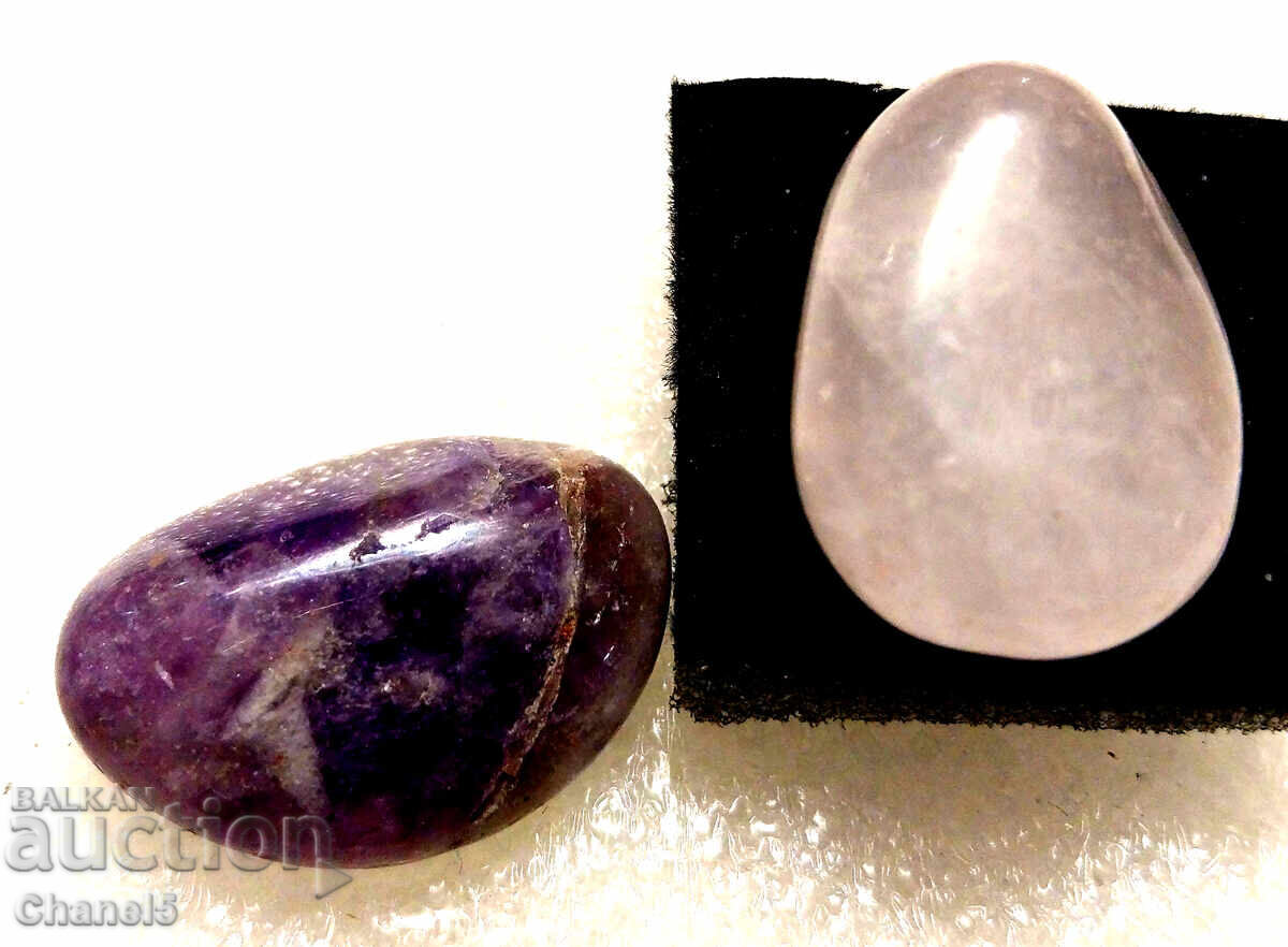 Аукцион ЕСТЕСТВЕН АМЕТИСТ И РОЗОВ КВАРЦ, ЧИФТ - 59.30 карата (251) Аукцион ЕСТЕСТВЕН АМЕТИСТ И РОЗОВ КВАРЦ, ЧИФТ - 59.30 карата (251)