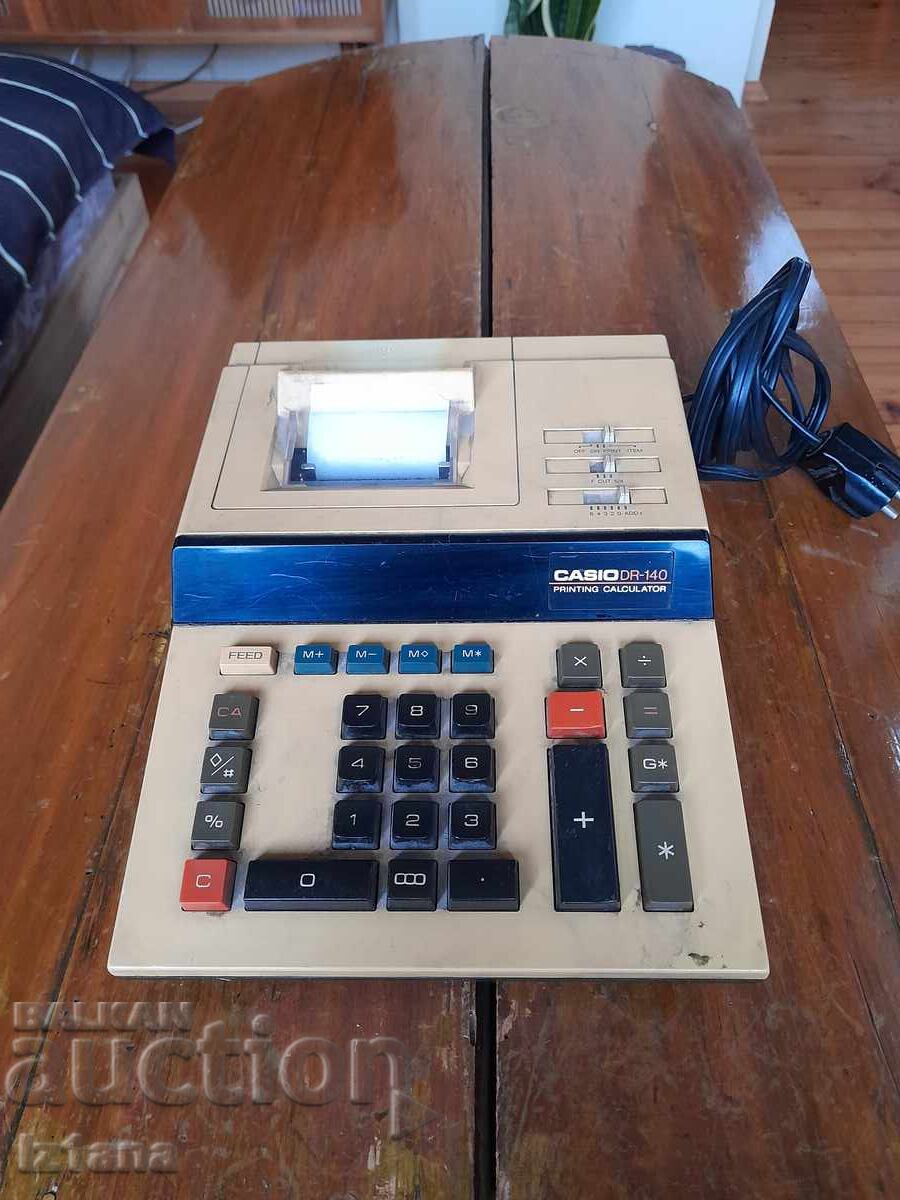 Calculator vechi Casio DR-140