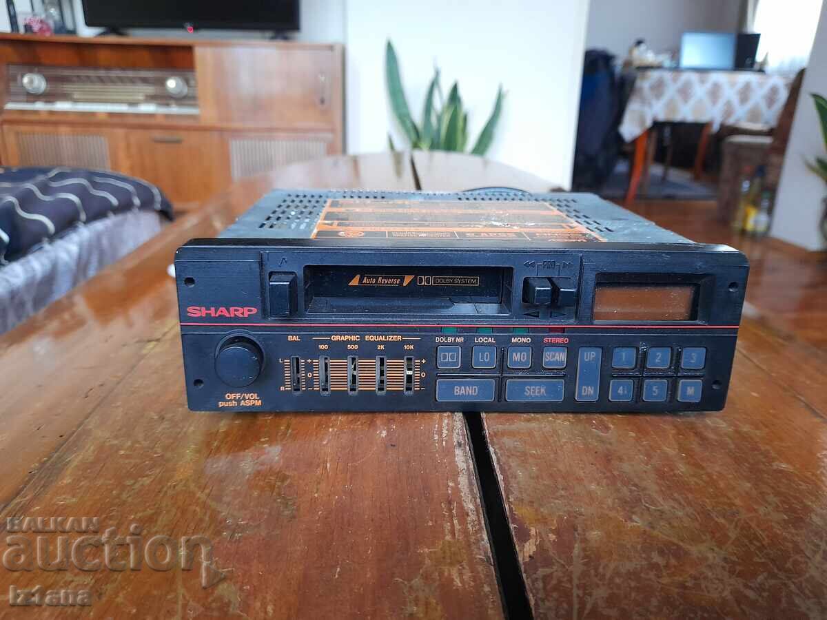 Old Sharp RG-F857G car radio cassette player