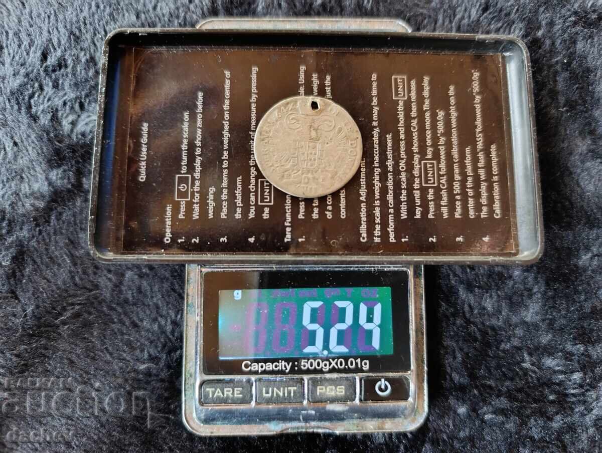 Livrarea Moneda de argint Germania Kreuzer Kreuzera 1764 argint Livrarea Moneda de argint Germania Kreuzer Kreuzera 1764 argint