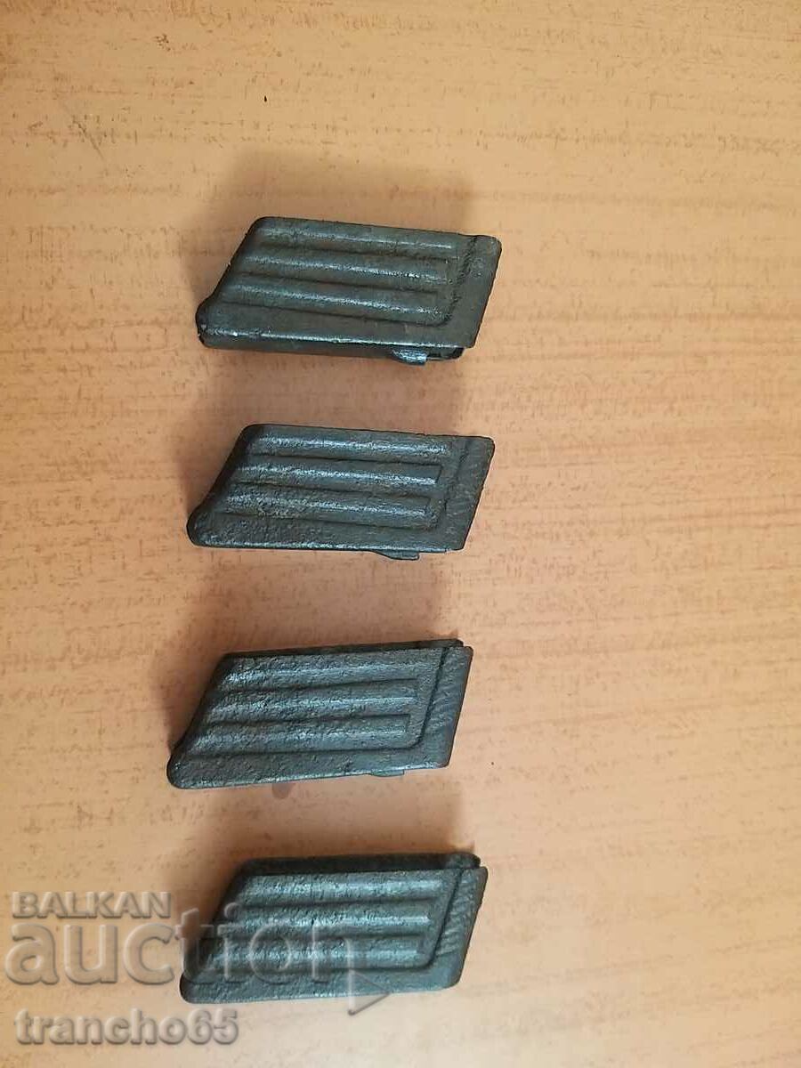 Pachet, revistă, cartuş cutie pentru "Manlicher" M1888.