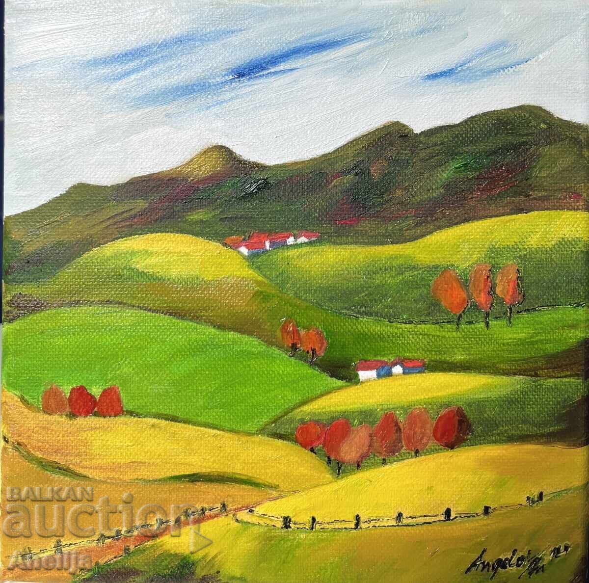 Pictures of the rural landscape of the village of Stolat Pictures of the rural landscape of the village of Stolat