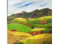 Εικόνες από το αγροτικό τοπίο του χωριού Στολάτ