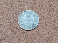 Finlanda 25 pence 1901