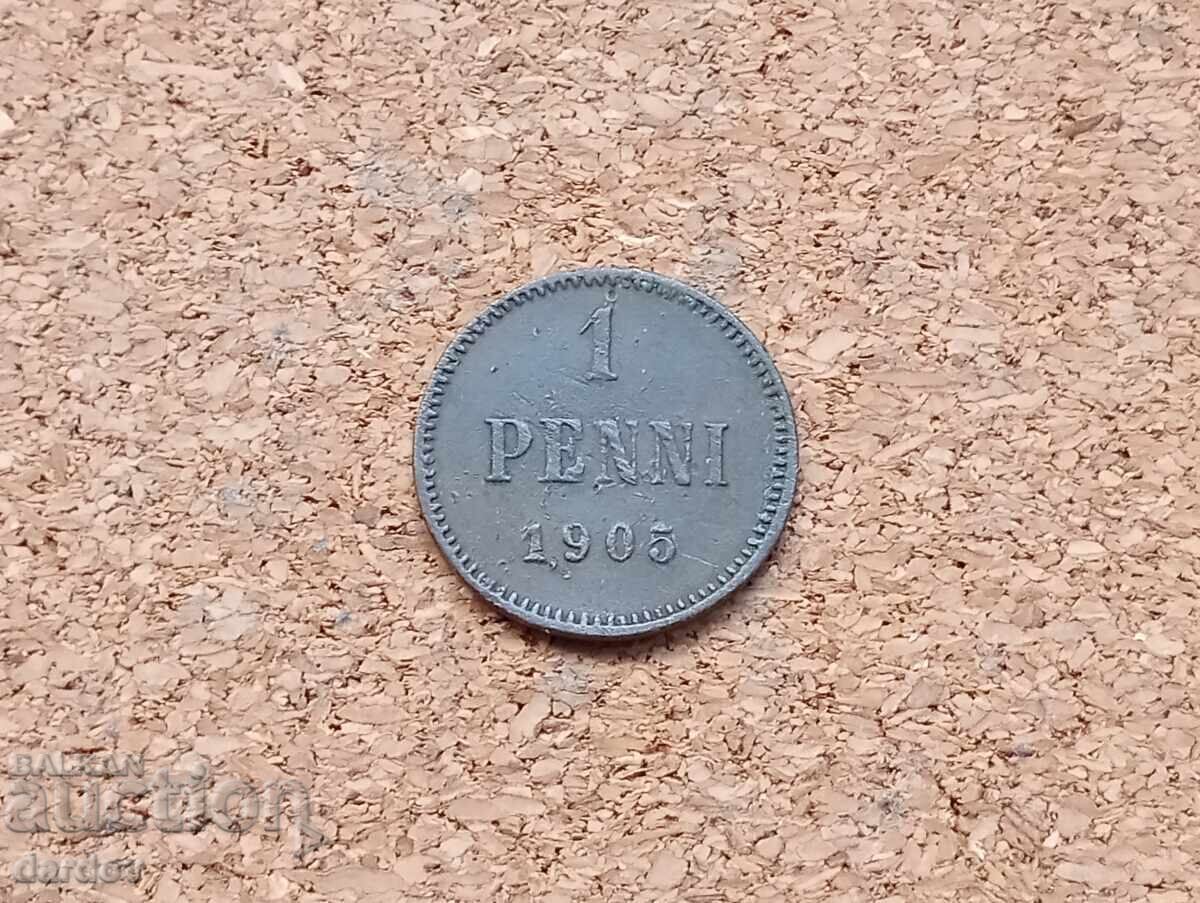 Finland 1 penny 1905 Finland 1 penny 1905