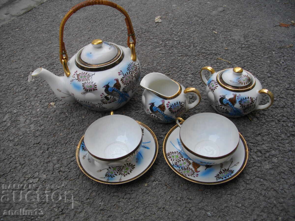 LOT OF FINE PORCELAIN FOR TEA OR COFFEE WITH GEISHA HOLOGRAM with price 125.00 BGN | € 63.91