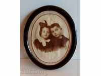 . FAMILY CHILD PHOTO PHOTOGRAPH FRAME KINGDOM OF BULGARIA