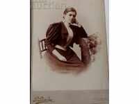 .1896 SOFIA OLD PHOTOGRAPH CARDBOARD PORTRAIT PRINCIPALITY