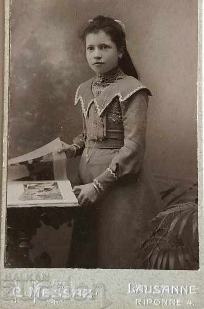 . FOTOGRAFIE VECHIE DE LA SĂRÂȚIUL SECOLULUI 19 PORTRET CARTON . FOTOGRAFIE VECHIE DE LA SĂRÂȚIUL SECOLULUI 19 PORTRET CARTON