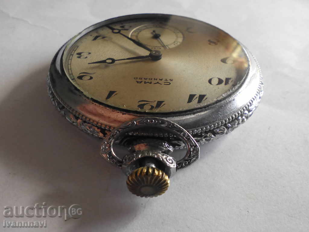 CYMA-standart ранен с инкрустации работещ перфектно с цена 160.00 лв. | € 81.81 CYMA-standart ранен с инкрустации работещ перфектно с цена 160.00 лв. | € 81.81