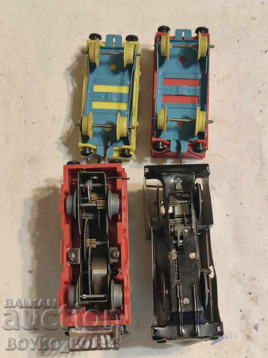 Bulgarian Social Children's Toys Locomotives 1970s - 5 Bulgarian Social Children's Toys Locomotives 1970s - 5