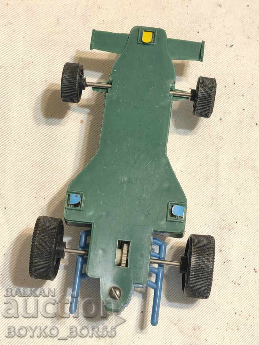 Delivery of Bulgarian Social Children's Toy Car Bolide 1970s Delivery of Bulgarian Social Children's Toy Car Bolide 1970s