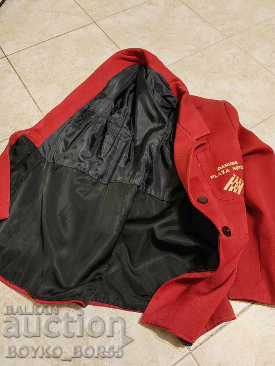 Auction Original Soc Uniform Jacket Dunav Plaza Hotel Ruse 1980s Auction Original Soc Uniform Jacket Dunav Plaza Hotel Ruse 1980s