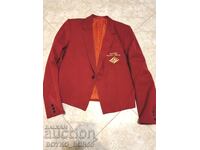 Πρωτότυπο Soc Uniform Jacket Dunav Plaza Hotel Ruse δεκαετία του 1980