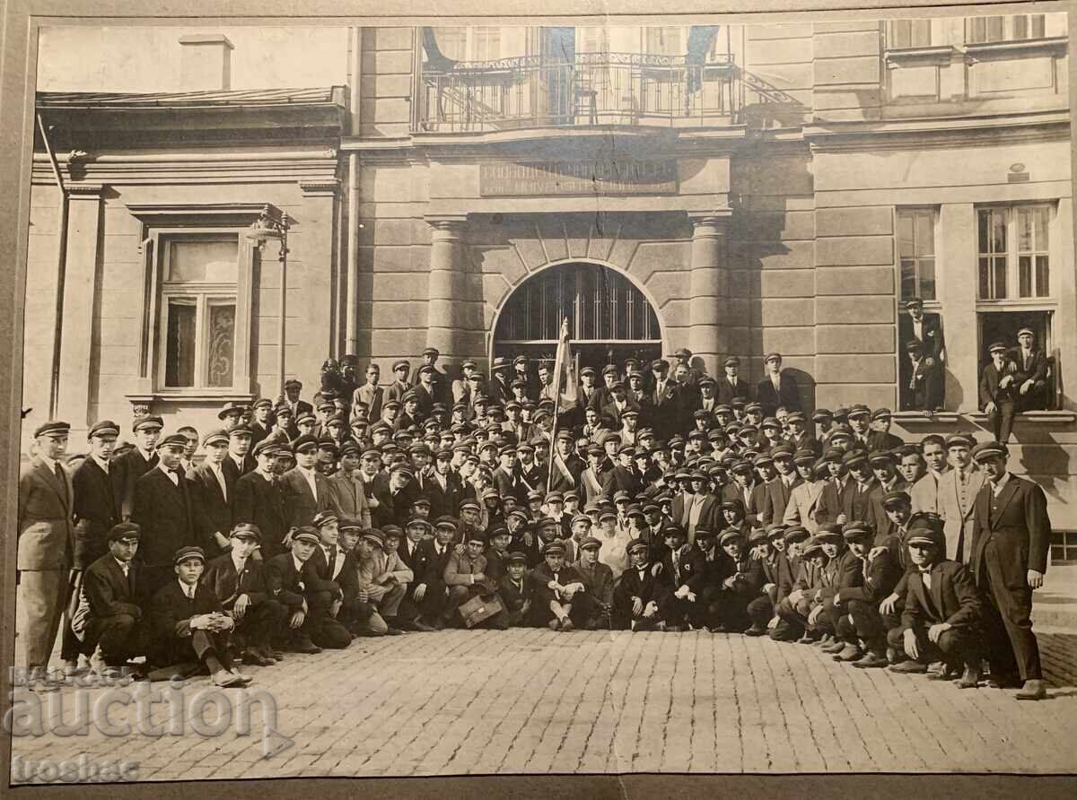 Fotografie care sărbătorește Ziua Universității Libere din 1926.