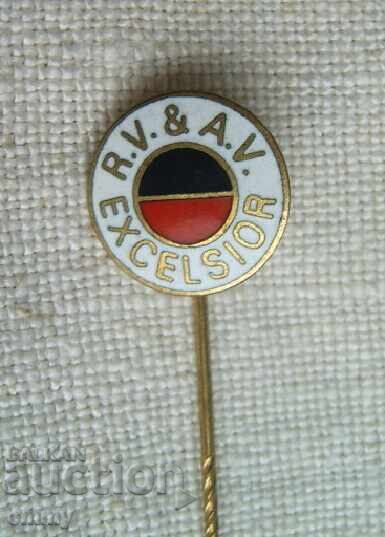 Football badge - Excelsior, Rotterdam, Netherlands with price 5.00 BGN | € 2.56 Football badge - Excelsior, Rotterdam, Netherlands with price 5.00 BGN | € 2.56