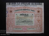 SHARE 100 BGN FROM TARNOVSKA POPULAR BANK 1947 !!!