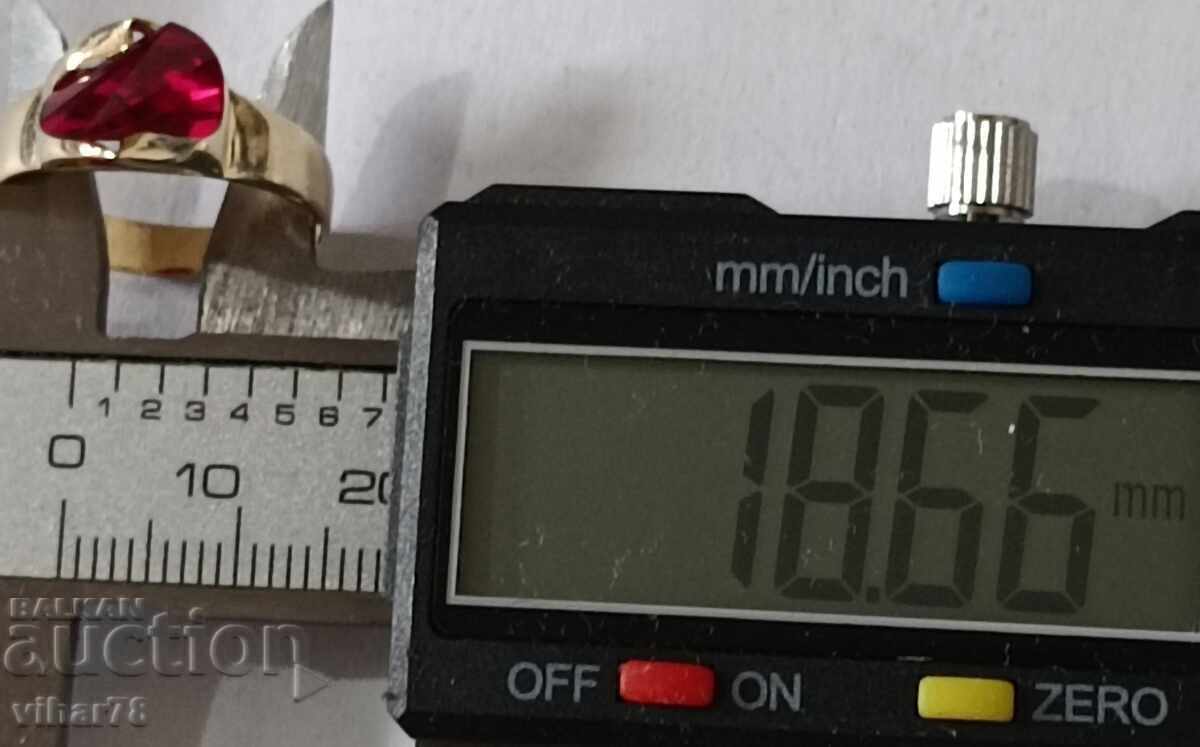 Χρυσό δαχτυλίδι 14 καρατίων - 5