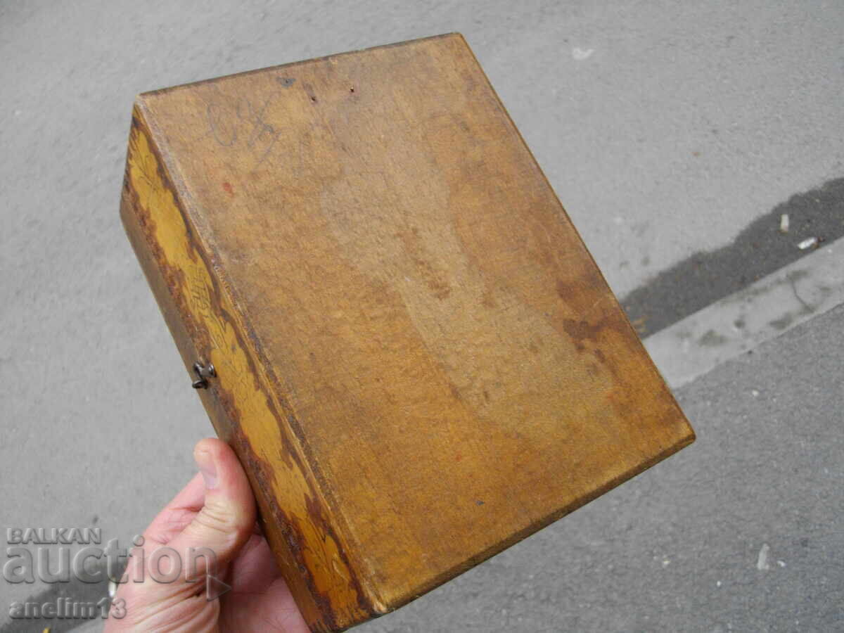 CUTIE DE CEAS VECHE DIN LEMN - 5