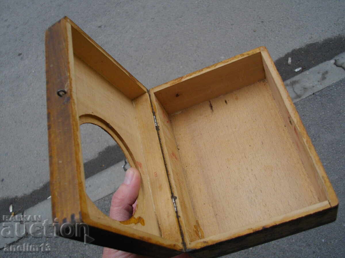 CUTIE DE CEAS VECHE DIN LEMN - 6