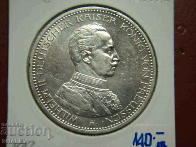 5 Mark 1913 A Prussia / Germany (5 marks Prussia) /1/ - AU - 5 5 Mark 1913 A Prussia / Germany (5 marks Prussia) /1/ - AU - 5