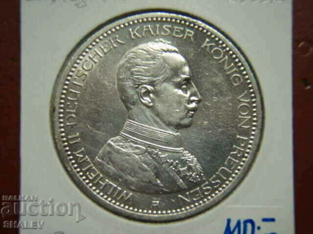 5 Mark 1913 A Prussia / Germany (5 marks Prussia) /1/ - AU - 7 5 Mark 1913 A Prussia / Germany (5 marks Prussia) /1/ - AU - 7