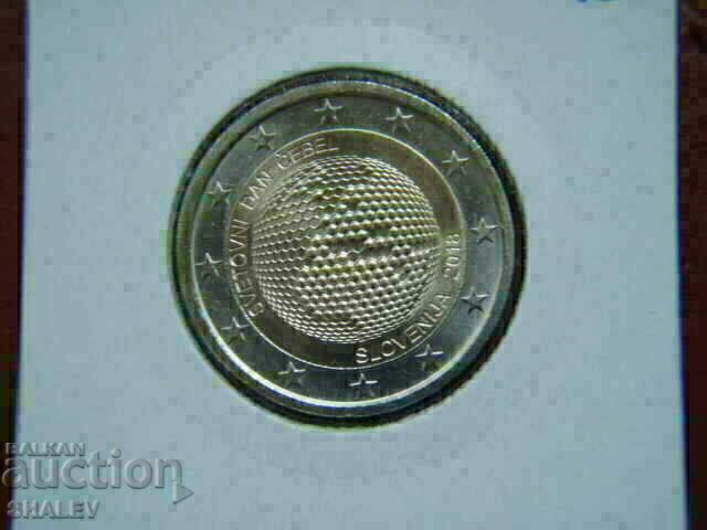 Auction 2 euro 2018 Slovenia "World day" - Unc (2 euro) Auction 2 euro 2018 Slovenia "World day" - Unc (2 euro)