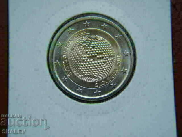 Delivery of 2 euro 2018 Slovenia "World day" - Unc (2 euro)