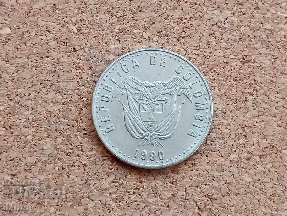 Colombia 50 pesos 1990 with price 1.30 BGN | € 0.66 Colombia 50 pesos 1990 with price 1.30 BGN | € 0.66