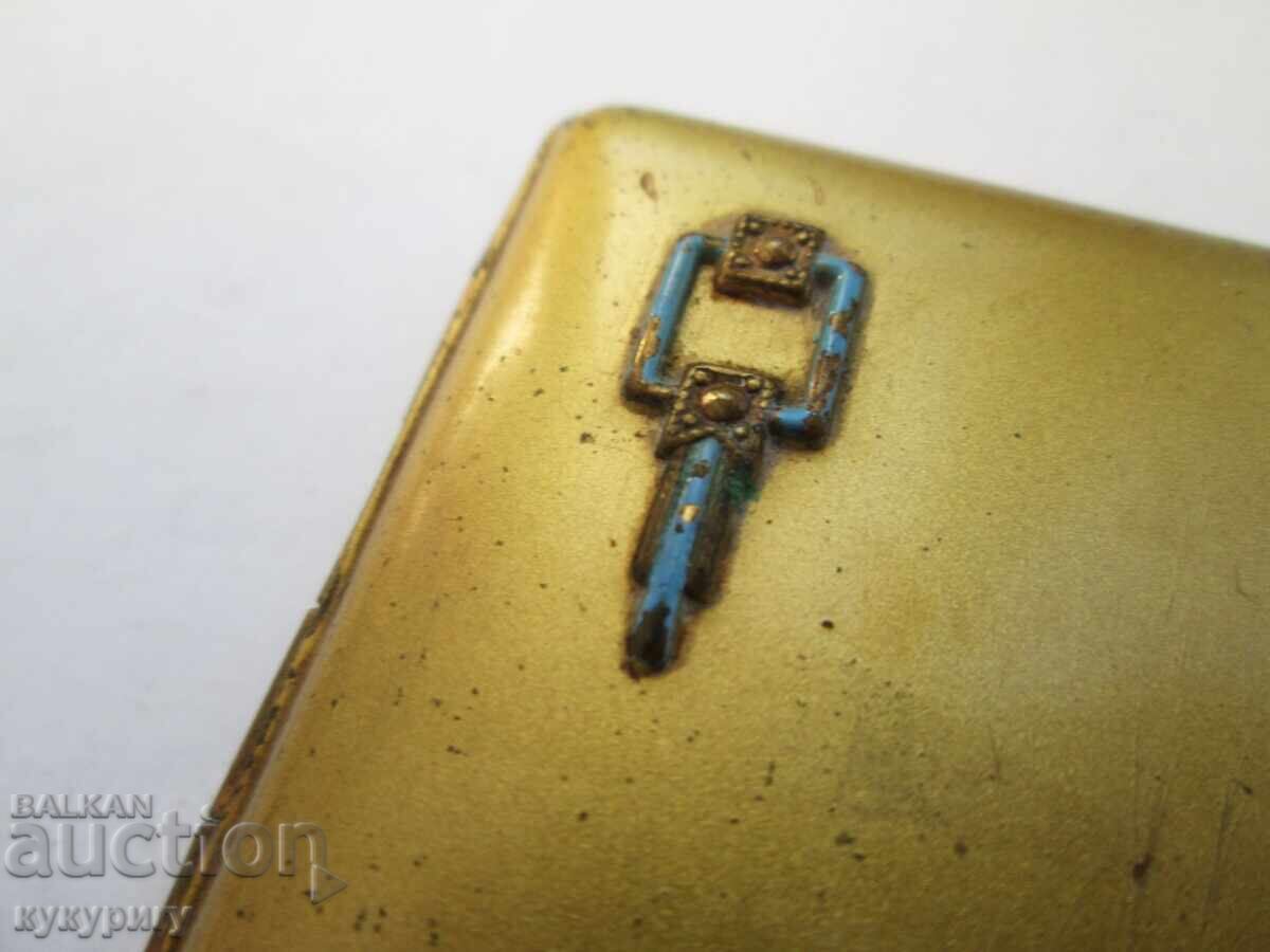 Auction Old small ladies' Art Deco cigarette case Auction Old small ladies' Art Deco cigarette case
