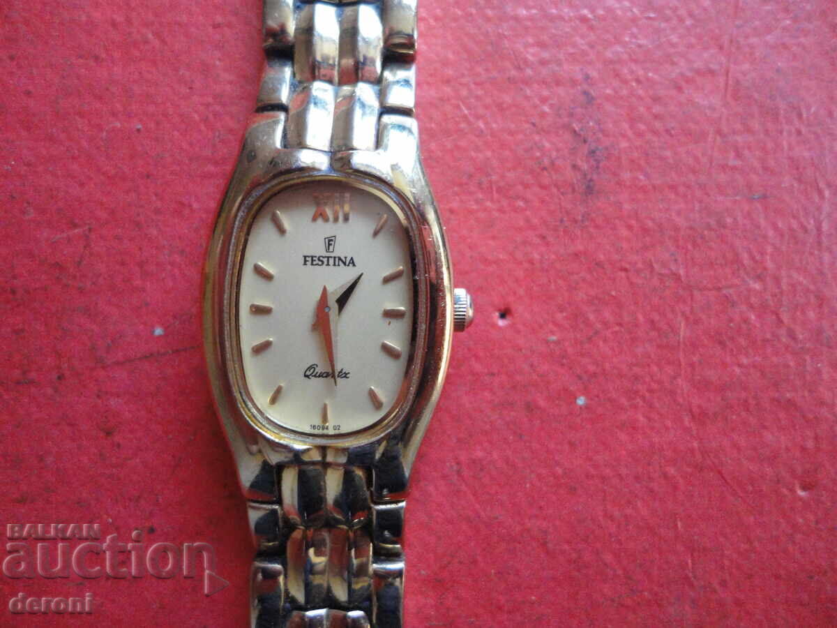 Festina 1604 Gold Plated Ladies Watch - 7 Festina 1604 Gold Plated Ladies Watch - 7