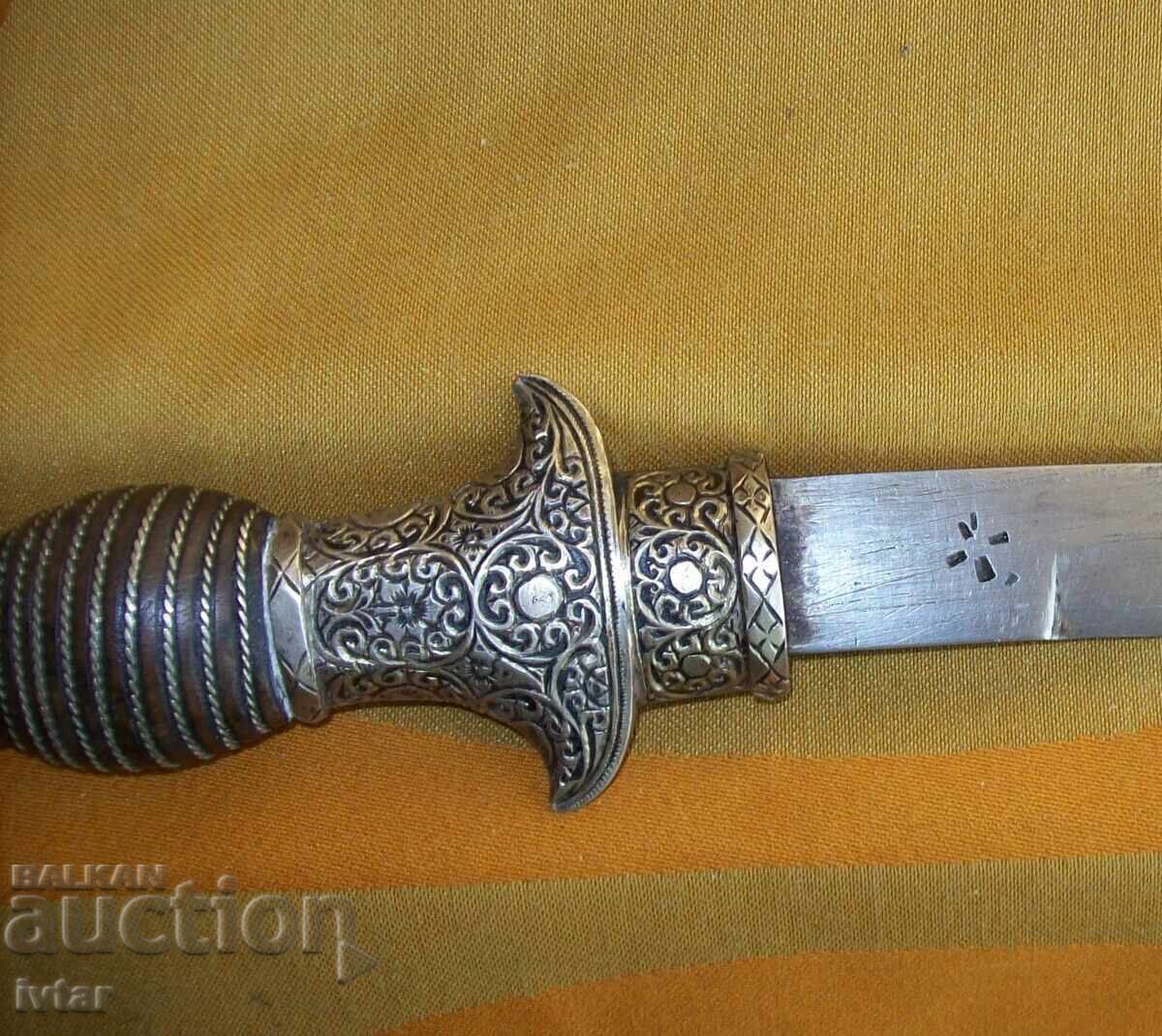 Cuțit Jambia, hanjar, kumaya - argint - 5