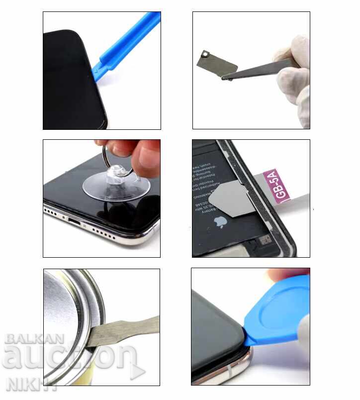 22 pieces of tools for opening and repairing phones and tablets - 5