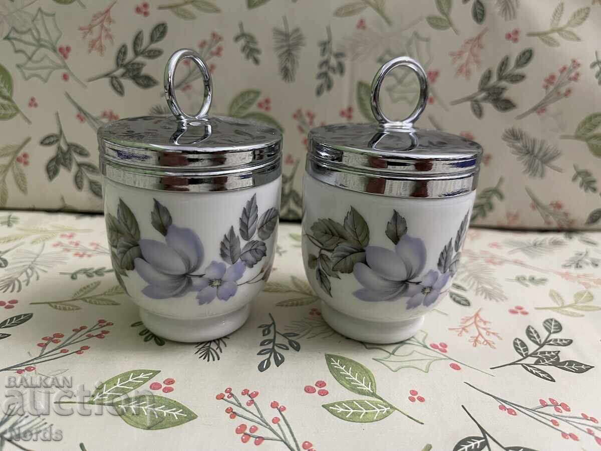 Beautiful porcelain cocktail shakers