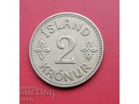 Iceland-2 kroner 1940-rare