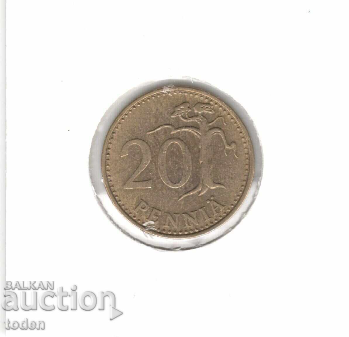 Delivery of Finland-20 Penniä-1966 S-KM# 47 Delivery of Finland-20 Penniä-1966 S-KM# 47