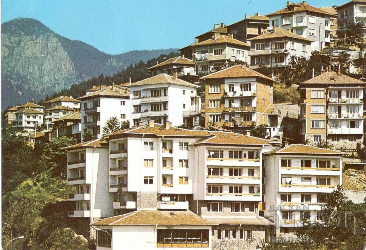 Παλιά καρτ ποστάλ - Smolyan, θέα