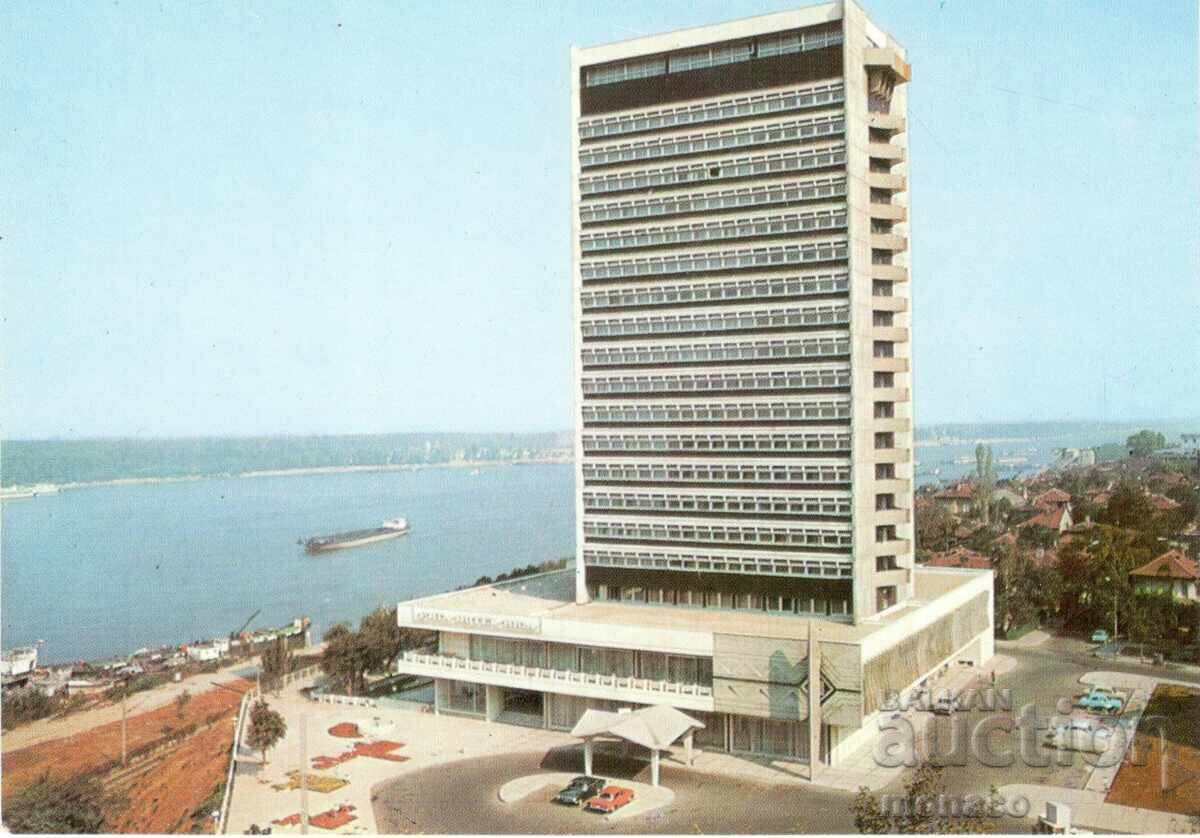 Old postcard - Ruse, Hotel "Riga"