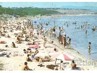 Old postcard - Ahtopol, The Beach