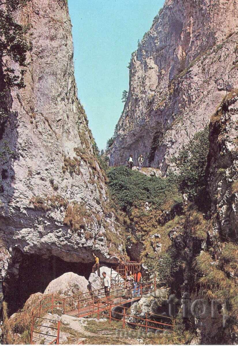 Old postcard - Trigrad Gorge