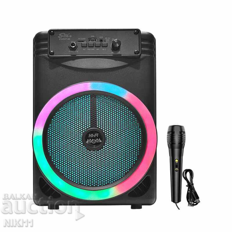 Delivery of Portable karaoke speaker with microphone bluetooth speaker Delivery of Portable karaoke speaker with microphone bluetooth speaker